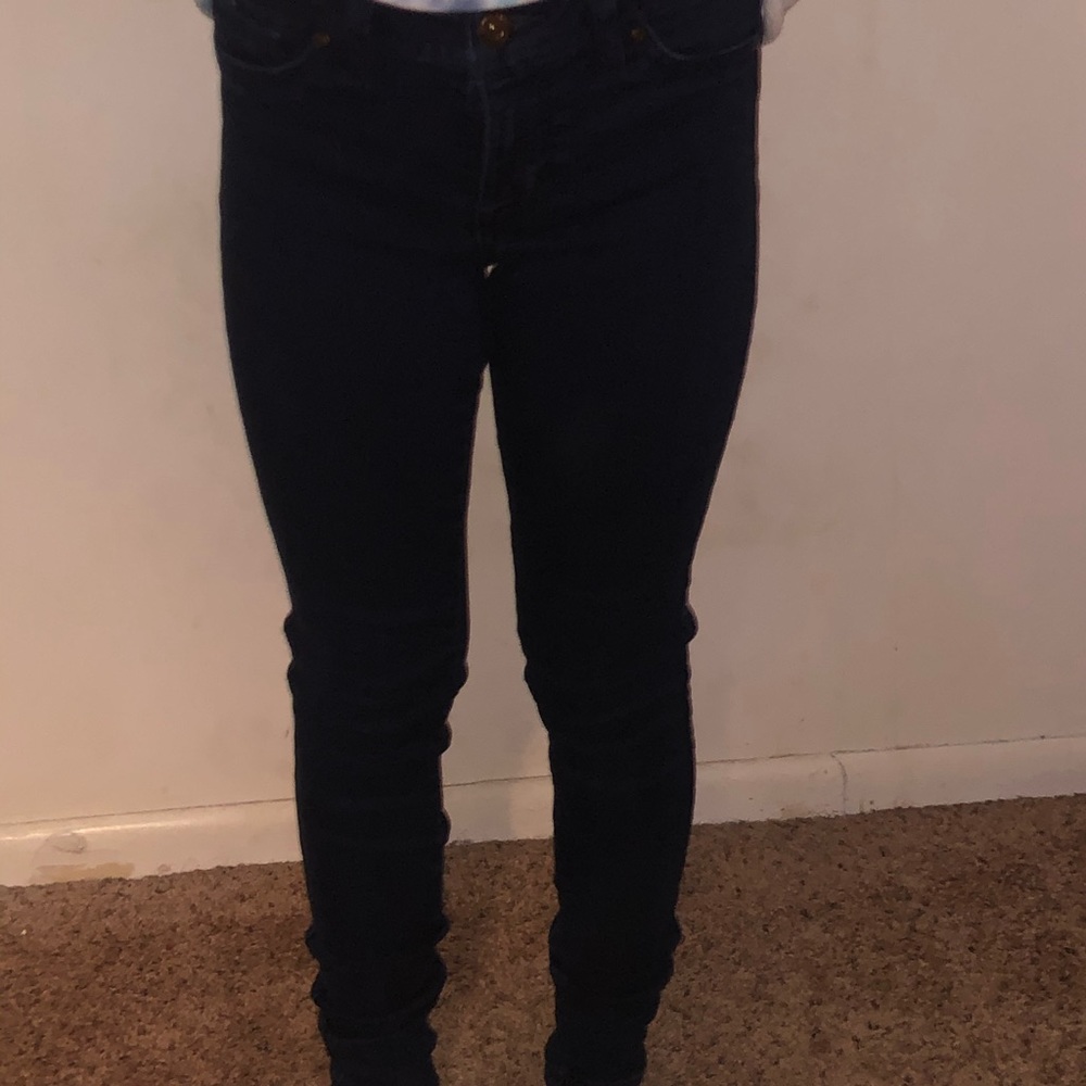 Dark blue skinny jeans